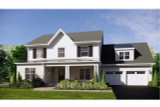 Traditional House Plan - Bellclaire 35936 - Front Exterior