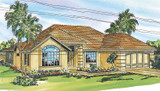 Mediterranean House Plan - Pereza 35948 - Front Exterior