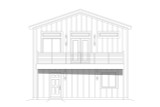 Modern House Plan - Lamberton Place 36015 - Rear Exterior