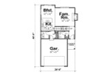 Traditional House Plan - Wilstrom 36261 - 1st Floor Plan