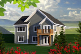 Ranch House Plan - 36326 - Rear Exterior