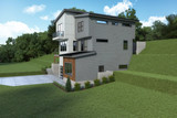 Contemporary House Plan - 36338 - Right Exterior