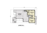 Contemporary House Plan - 36338 - Basement Floor Plan