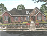 Traditional House Plan - The Wyndham II 36350 - Front Exterior