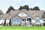 Ranch House Plan - 36405 - Front Exterior