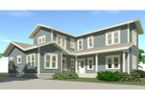 Farmhouse House Plan - Northumberland 36506 - Left Exterior
