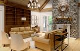 Traditional House Plan - Lodgemont 36583 - Living Room