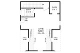 Secondary Image - Traditional House Plan - Maple Creek 36702 - 2nd Floor Plan