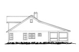Cottage House Plan - Summer Retreat 36710 - Left Exterior