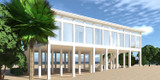 Secondary Image - Modern House Plan - Sand Castle 36726 - Rear Exterior