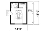Country House Plan - Acacia 36742 - 1st Floor Plan