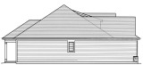 Craftsman House Plan - The Churchill 36789 - Left Exterior