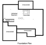 Craftsman House Plan - The Churchill 36789 - Basement Floor Plan