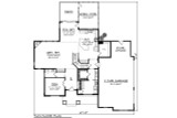 Craftsman House Plan - 36819 - 1st Floor Plan