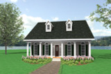 Traditional House Plan - 36921 - Front Exterior
