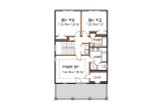 Country House Plan - 36943 - 2nd Floor Plan
