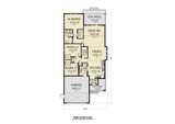 Craftsman House Plan - 36984 - 1st Floor Plan