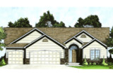 Traditional House Plan - 37296 - Front Exterior