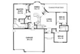 Traditional House Plan - 37296 - 1st Floor Plan