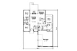 Traditional House Plan - Ripkin Ranch 37318 - 1st Floor Plan