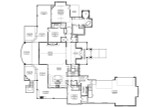 Lodge Style House Plan - Tabernash 37429 - 1st Floor Plan