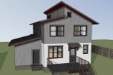Modern House Plan - 37455 - Rear Exterior