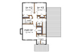 Secondary Image - Modern House Plan - 37455 - 2nd Floor Plan