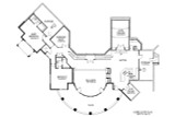 Lodge Style House Plan - Chalet 37504 - Basement Floor Plan