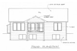 Secondary Image - Traditional House Plan - 37676 - Rear Exterior