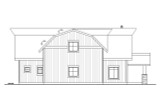 Farmhouse House Plan - 37747 - Left Exterior