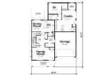 Traditional House Plan - Westerly 37777 - 1st Floor Plan