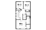Secondary Image - Traditional House Plan - Westerly 37777 - 2nd Floor Plan