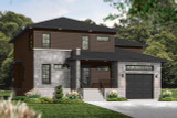 Modern House Plan - Parkview 37867 - Front Exterior