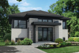 Contemporary House Plan - 37937 - Front Exterior