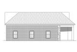 Classic House Plan - 37952 - Left Exterior