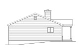 Ranch House Plan - 38196 - Left Exterior