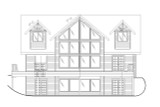 Country House Plan - 38266 - Rear Exterior