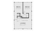 Contemporary House Plan - Mesquite 38272 - 1st Floor Plan