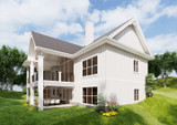 Ranch House Plan - Millsprings Cottage 38327 - Left Exterior