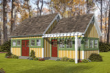 Cottage House Plan - 38362 - Front Exterior