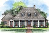 European House Plan - Melrose 38382 - Front Exterior