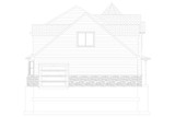 Victorian House Plan - Williams 38463 - Left Exterior