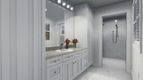 Victorian House Plan - Williams 38463 - Master Bathroom