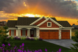 Ranch House Plan - 38495 - Front Exterior