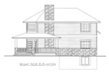 Cape Cod House Plan - 38535 - Right Exterior