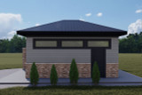 Bungalow House Plan - Allen 38579 - Right Exterior