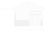 Bungalow House Plan - Allen 38579 - Front Exterior
