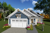Craftsman House Plan - 38760 - Front Exterior