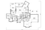 Craftsman House Plan - Sapphire Point 38780 - 1st Floor Plan