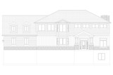 Colonial House Plan - Bailey 38795 - Front Exterior